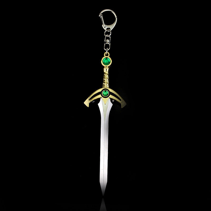Wholesale Game Accessories Owl Shield Keychains